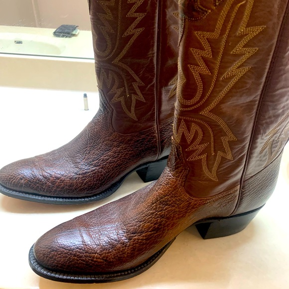 Cristobal Romero Shark Skin Cowboy boots. Only worn once. - Picture 1 of 1